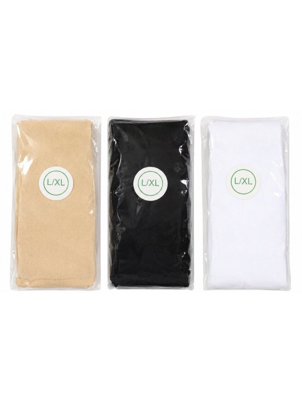 Compression Socks Stockings Knee Highs 15-20 mmHg Womens Mens 3 Pairs L/X-Large